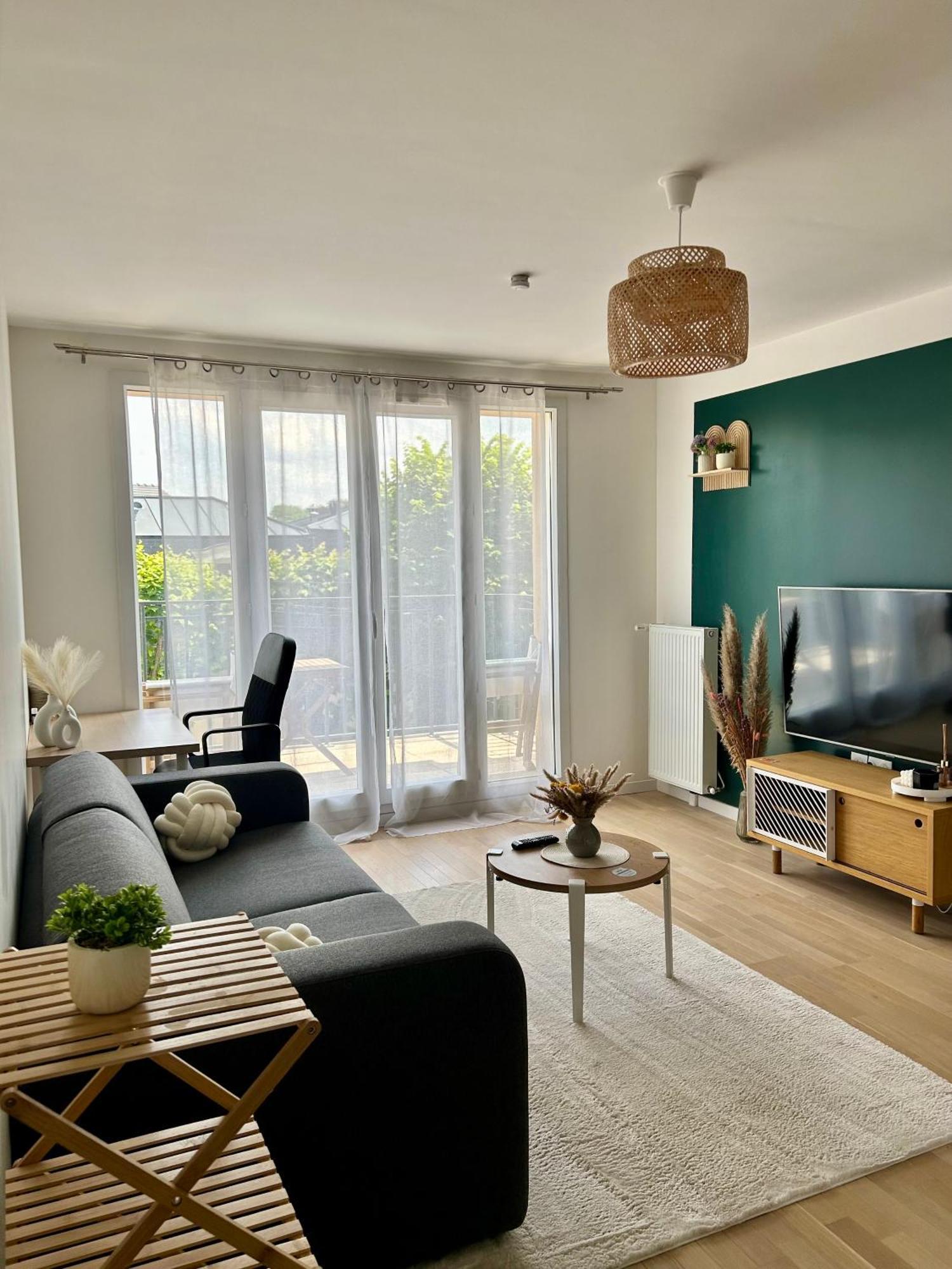 Elegant Appartement Minimaliste Entre Paris Et Disney Noisy-le-Grand Kültér fotó